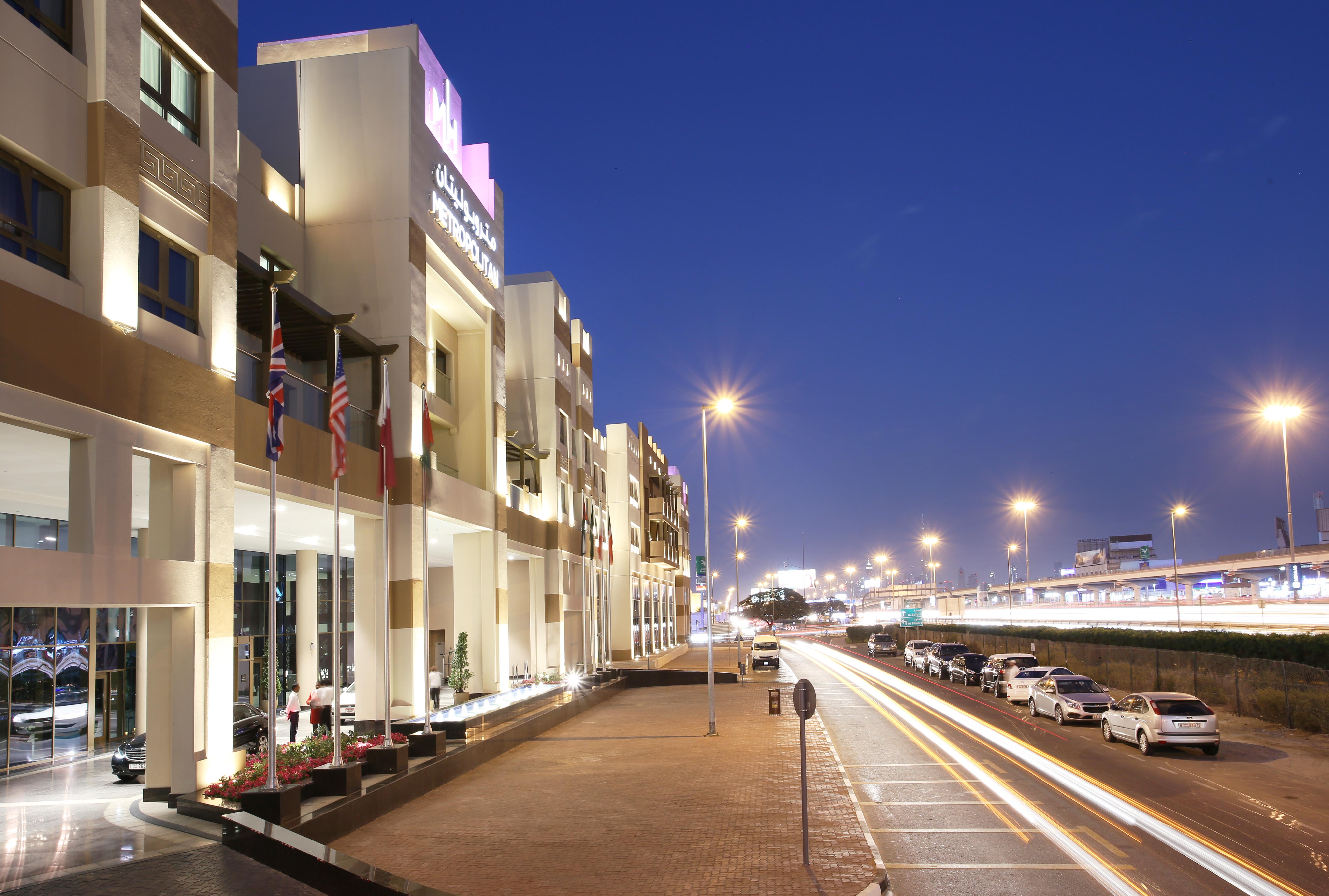 Metropolitan Hotel Dubai Eksteriør bilde